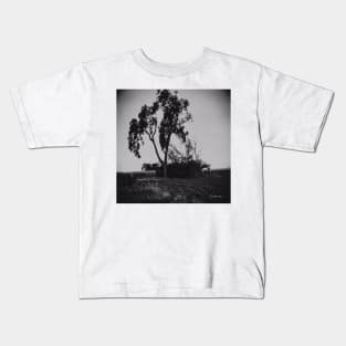 When The Bough Breaks - Black And White Kids T-Shirt